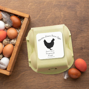 Egg Carton Label customise egg box free range