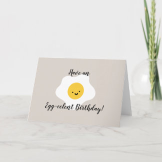 Egg-celent Birthday Card
