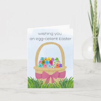 Egg-cellent Easter card