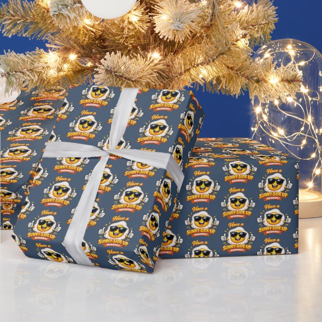 Egg - cellent Morning Greeting Wrapping Paper (Holidays)