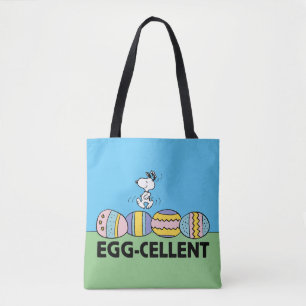 Egg-cellent Snoopy Easter Tote Bag
