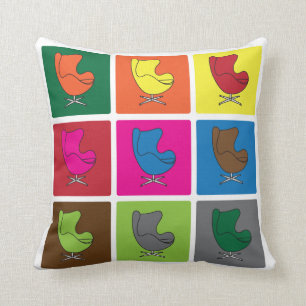Egg-chair pillow
