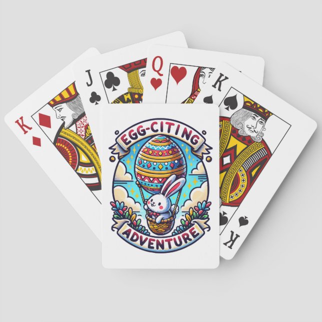 Egg-Citing Adventure Playing Cards (Back)
