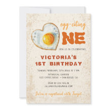 Egg-Citing Baby BBQ First Birthday