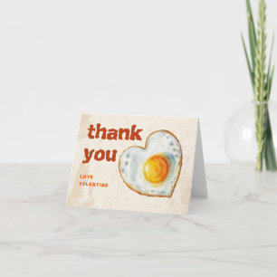 EGG-CITING BBQ BABY BIRTHDAY THANK YOU CARD