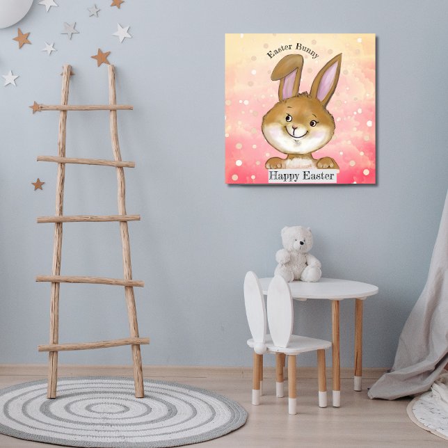 Egg-citing Egg Hunt Kids Pink Poster (Egg-citing Egg Hunt Kids Pink Poster)