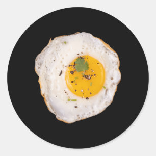 Egg Costume Funny Halloween Egg Christmas Party Fo Classic Round Sticker