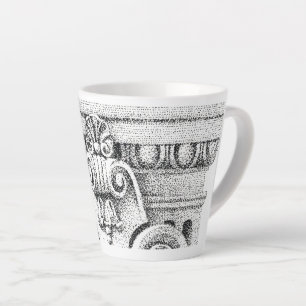 EGG & DART Latte Mug