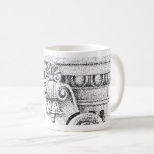 EGG & DART White Mug