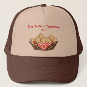 "Egg Dealer" Hat or Cap - personalise it