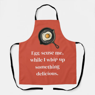 Egg design kitchen apron