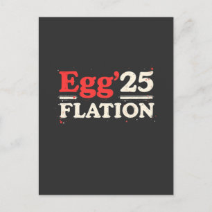 Egg Flation 25 Funny Easter Economy Postcard