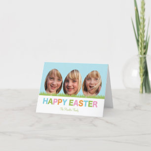 Egg Frames Easter Photo Card