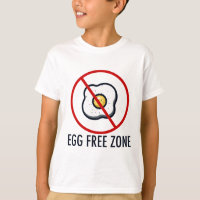Egg Free Zone Food Allergy Awareness Kids