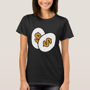 Egg Gold Dollar Sign T-Shirt