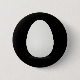 Egg Halloween Costume Pretend I'm An Egg Boiled Wh 6 Cm Round Badge