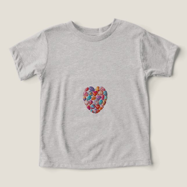 Egg Heart Easter For Kids (Design Front)