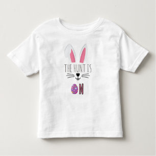 "Egg Hunt Adventure Toddler Easter T-Shirt" Toddler T-Shirt