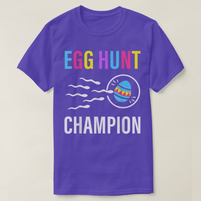 Egg hunt champion 2022 Easter Pregnancy Announceme T-Shirt (Design Front)