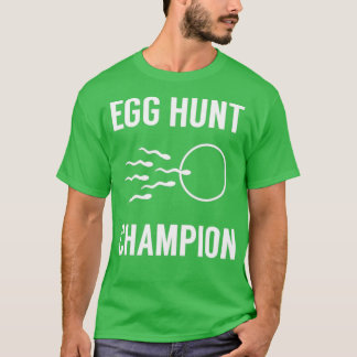 Egg Hunt Champion Funny Dad Easter Pregnancy  T-Shirt