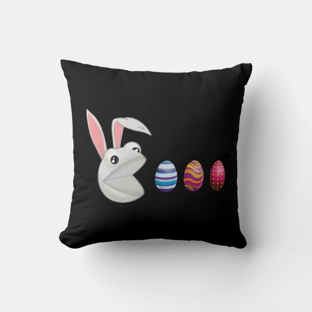 Egg Hunt Easter Bunny Cushion (Front)