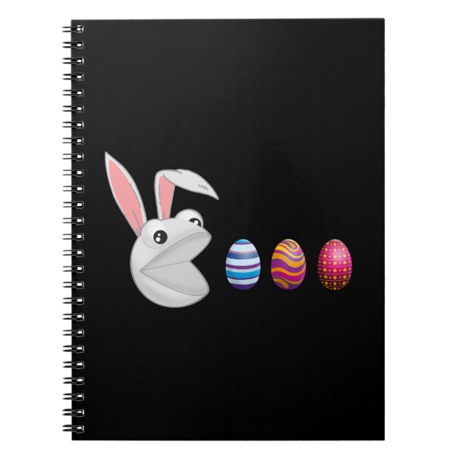 Egg Hunt Easter Bunny Notebook (Front)