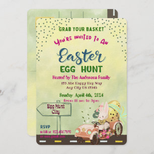 Egg Hunt Invitation