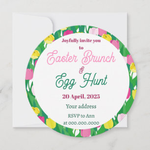 Egg hunt. Invitation