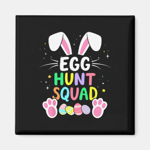 Egg Hunt Squad For Matching Easter Family Cousin C Magnet
