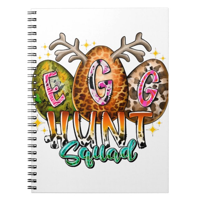 Egg Hunt Squad Notebook (Front)
