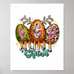 Egg Hunt Squad Poster