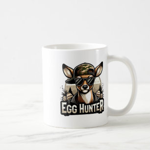 Egg Hunter Deer Buck Backward Cap Deer Hunting Eas Coffee Mug