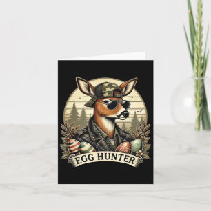 Egg Hunter Deer Buck Byckward Cap Deer Hunting Eas Card