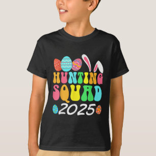 Egg Hunting Squad 2025 Easter Egg Hunt Family Matc T-Shirt