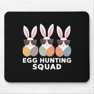 Egg Hunting Squad Boys Girls Easter Family  Mouse Pad