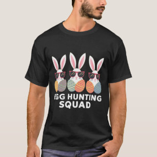 Egg Hunting Squad Boys Girls Easter Family T-Shirt