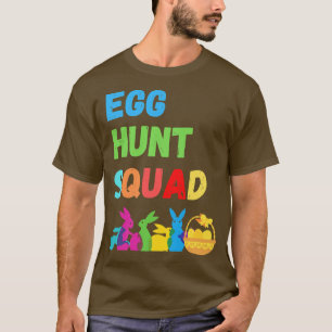 Egg Hunting Squad Bunny Family T-Shirt