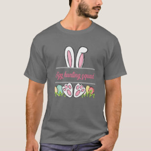 Egg Hunting Squad Easter Bunny Family Matching Boy T-Shirt