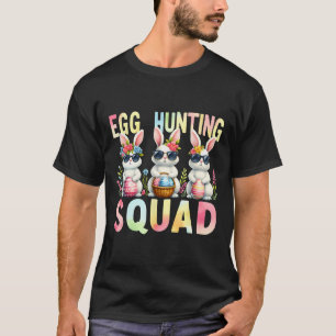 Egg Hunting Squad Easter Day Bunny Egg Hunt Happy  T-Shirt