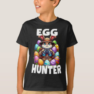 Egg Hunting Squad Graphic Easter Egg Hunt Easter D T-Shirt