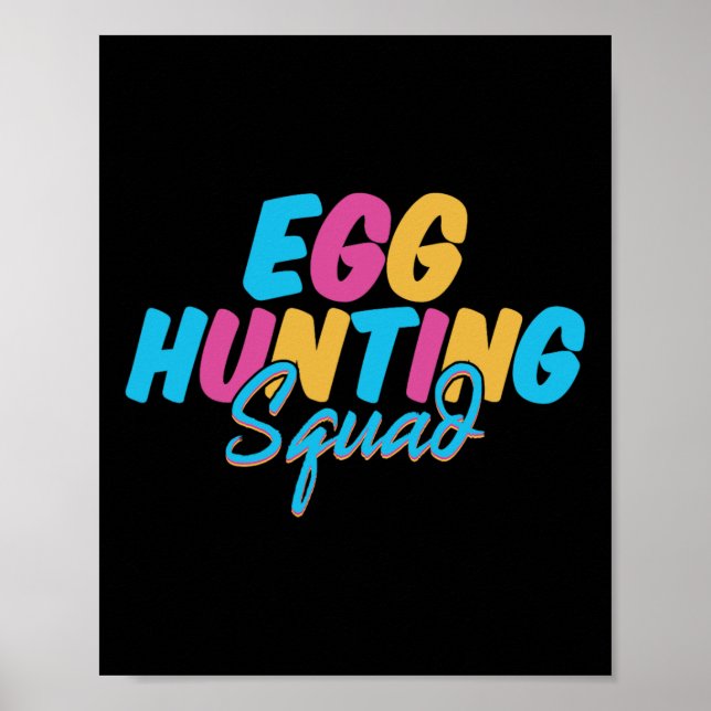 Egg Hunting Squad  Poster (Front)