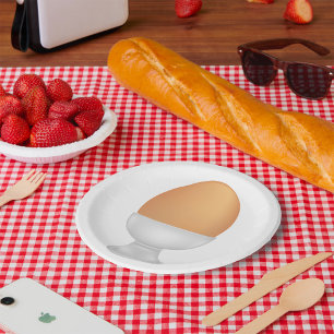 Egg In A Cup Food Paper Plates