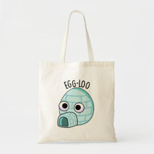 Egg-loo Funny Egg Pun Tote Bag