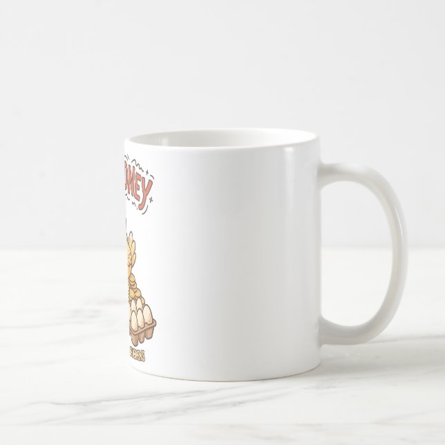 Egg Money Funny Chicken Mug (Right)