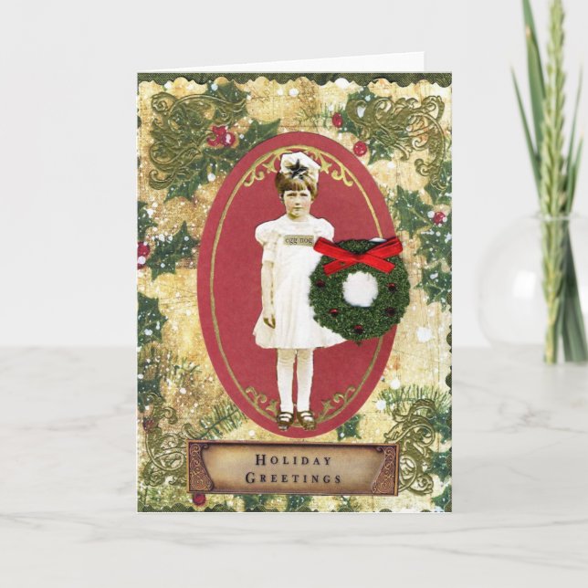 Egg Nog Holiday Card (Front)