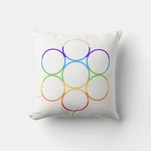 Egg of Life Chakra Cushion