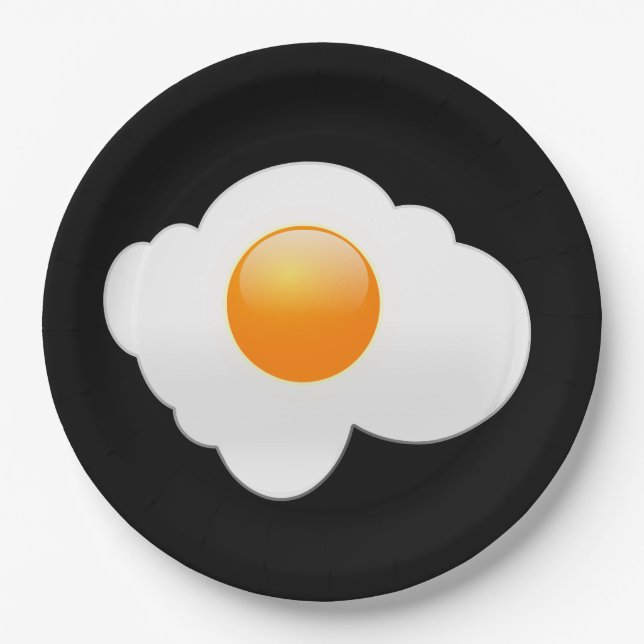 Egg Paper Plate (Front)