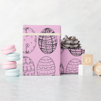Egg Parade (Small) in Pink Wrapping Paper