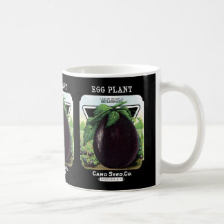 Egg Plant Seed Packet Label Coffee Mug