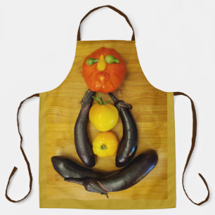 Egg Planti Planti All-Over Print Apron